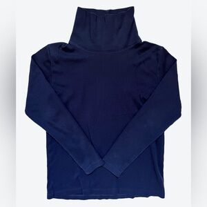 The Beaufort Bonnet Company Navy Pima Turtleneck Size 10 Boys